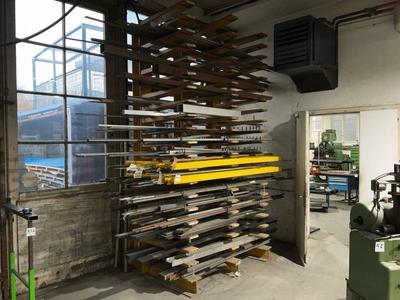 Overview picture of metal stock